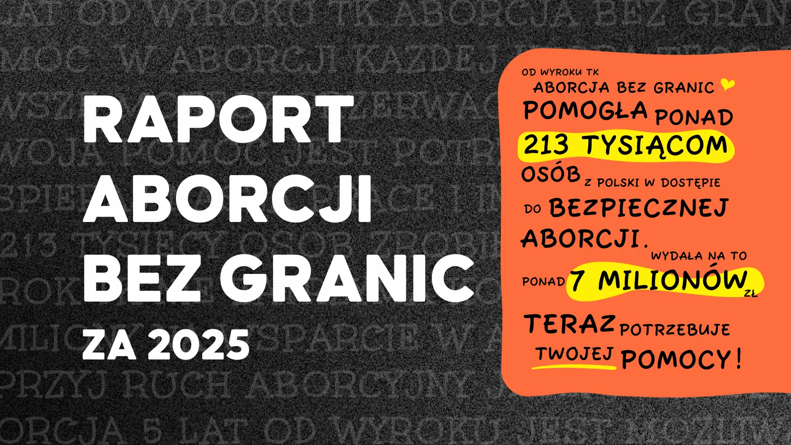 Raport ABG z pracy w 2025 roku.