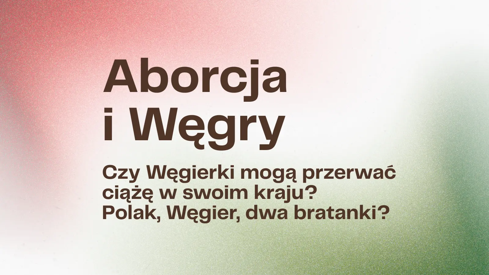 Wszystko co musisz wiedzieć w sprawie zamknięcia czeskiej kliniki aborcyjnej dla Polek