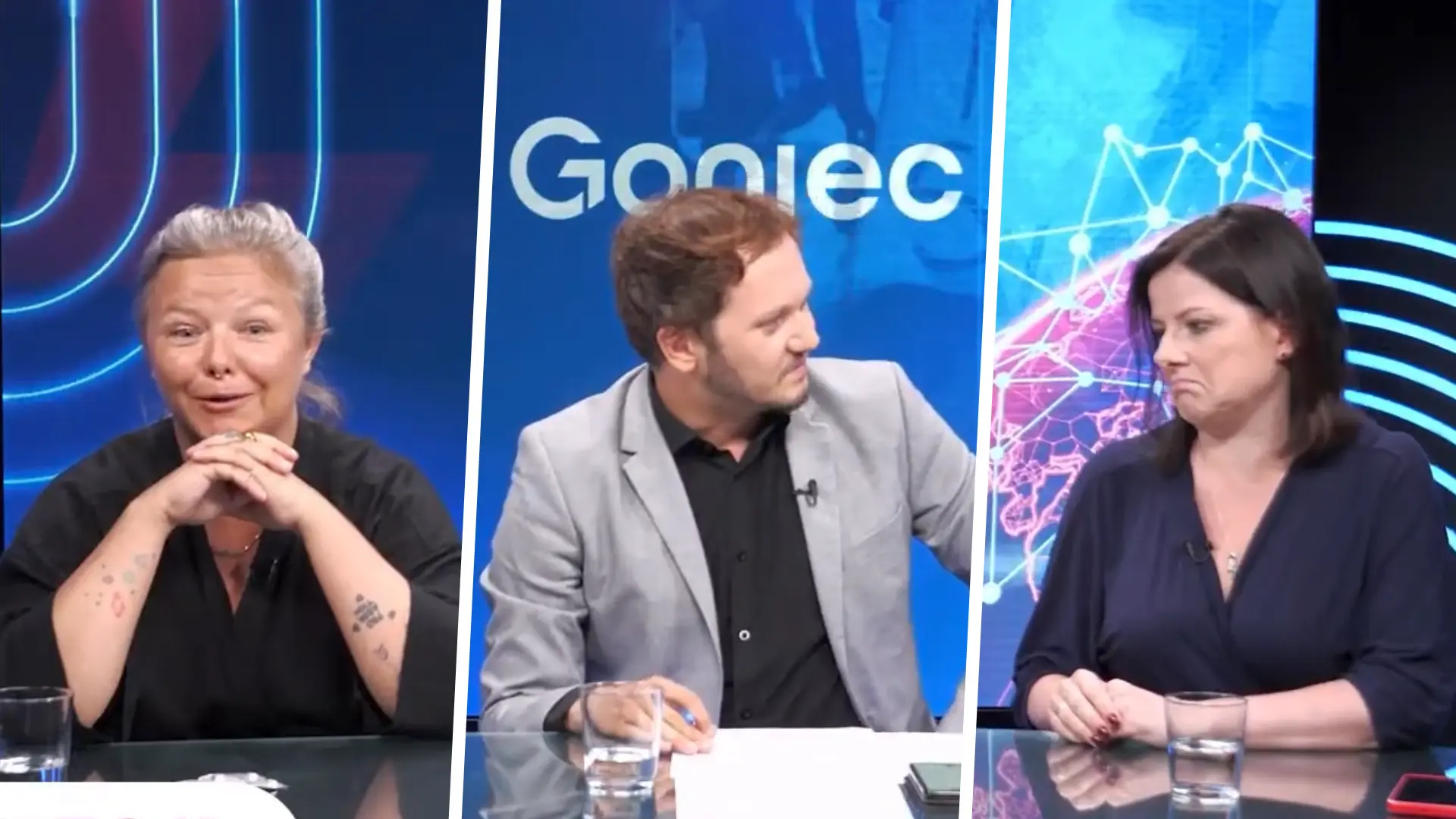 Natalia Broniarczyk i Kaja Godek rozmawiają o aborcji w programie Goniec.pl Wojciecha Mulika